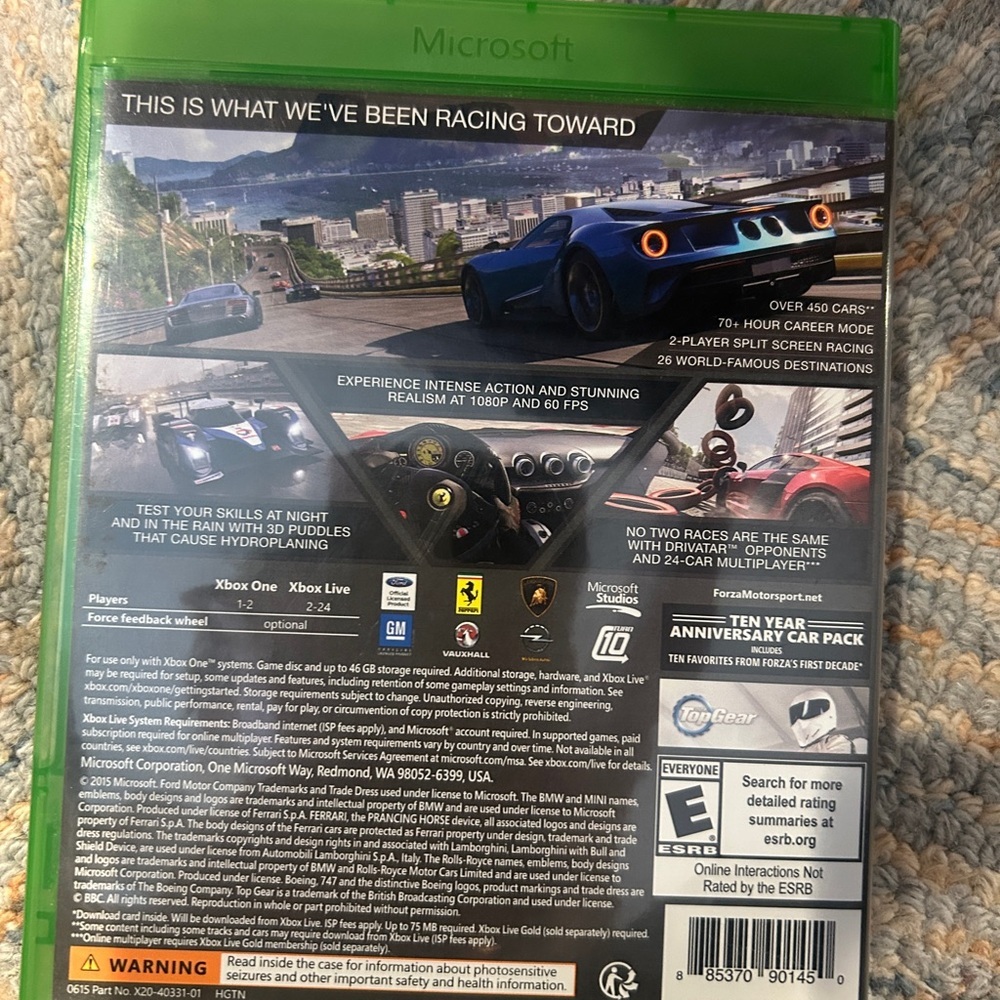 Forza Motorsport 6 (Xbox One) - Blue Edition - Picture 2 of 3